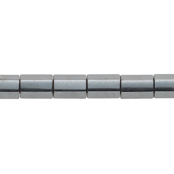 Hemalyke™ 1pkg1, hexagon tube bead 15.5-16 inch 9x6mm image number 0