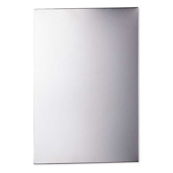 Sheet, sterling silver, half-hard, 24 gauge, 6x4 inches. Sold individually. image number 0