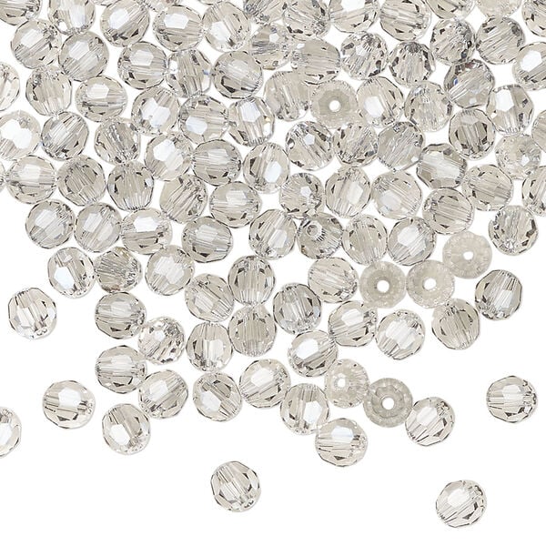 Bead 1pkg720 crystal urban grey, Swarovski&reg;, 4mm round 5000 image number 0