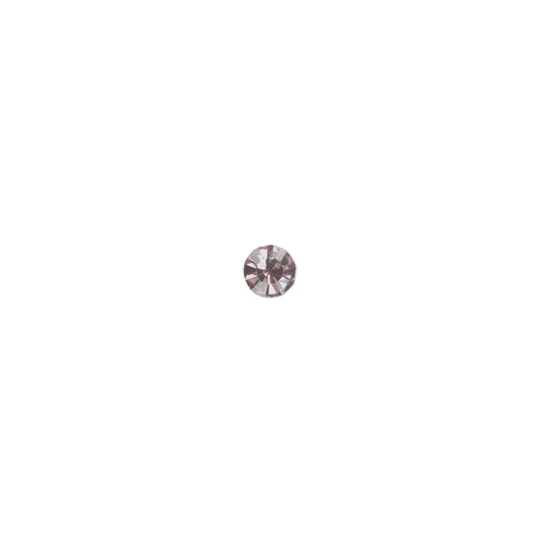 Chaton, glass rhinestone, light amethyst purple, foil back, 4-4.1mm faceted round, PP32. Sold per pkg of 48. image number 0