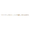 Mother-of-pearl shell 1pkg1, flat oval bead 15 inch 15x10mm image number 1