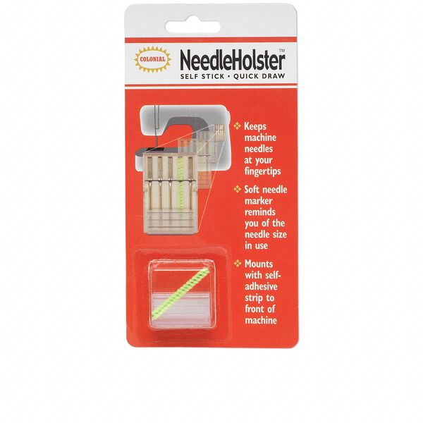Tool, NeedleHolster™, plastic, 25x13mm self-adhesive clip. Sold individually. image number 0