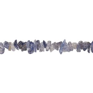 Iolite 1pkg1, chip bead 18 inch small
