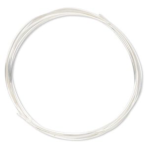 Wire, sterling silver-filled, half-hard, square, 22 gauge. Sold per 5-foot spool.