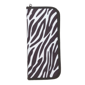 Pliers set, stainless steel / PVC foam / vinyl, black and white, 5-1/2 inch pliers / 5-1/4 inch tweezers / 10 x 4-1/2 x 1-1/2 inch case.