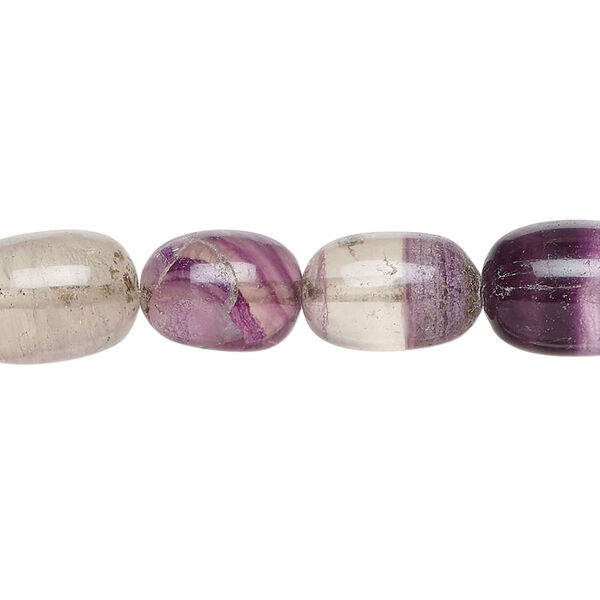 Rainbow fluorite 1pkg1, oval bead natural, 15 inch 13x9mm-14x11mm image number 0