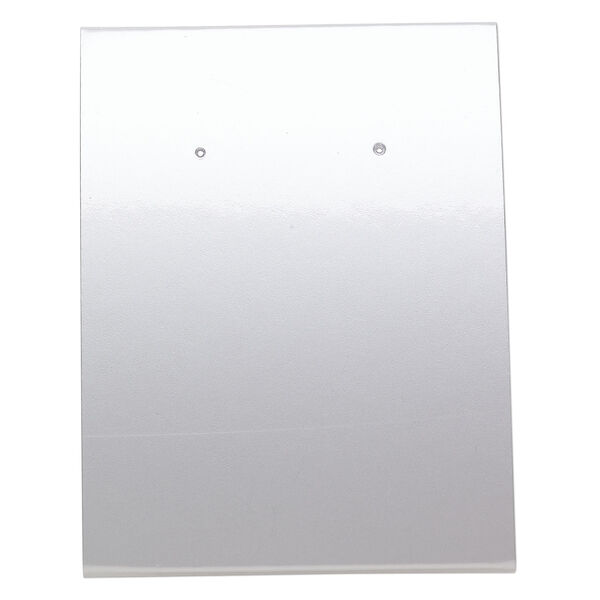 Earring card, adhesive and card stock, silver, 3x2-1/4 inches assembled. Sold per pkg of 100. image number 0