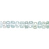 Aquamarine 1pkg1, faceted rondelle bead, 15.5 to 16 inch graduated 6x3mm-7.5x5mm image number 1