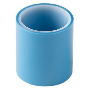 Resin tape, PET, blue, 2" wide. Sold per 5-meter roll.