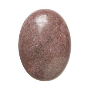 Rhodonite 1pkg1, calibrated oval cab natural 30x22mm