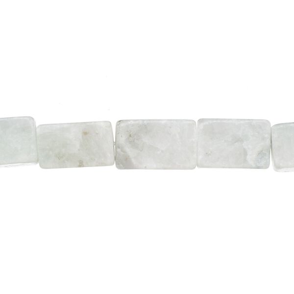 Amazonite 1pkg1, square tube bead natural 15 inch 12x7mm-13x8mm image number 0