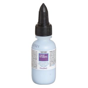 Liquid polymer clay 1pkg1, 1-fluid ounce translucent turquoise Liquid Sculpey®