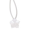 Bead, rainbow moonstone (natural), pkg/1, 16x16mm hand-cut top-drilled 2-sided carved flower, B grade. image number 0