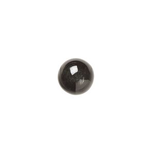 Star diopside 1pkg1, hand-cut non-calibrated round cab natural 9mm