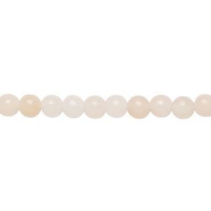 Pink aventurine 1pkg1, round bead natural 15.5-16 inch 4mm