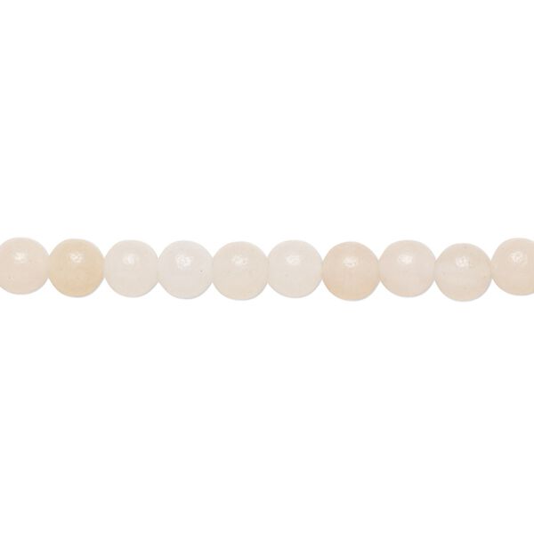 Pink aventurine 1pkg1, round bead natural 15.5-16 inch 4mm image number 0