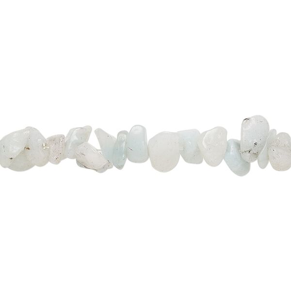 Amazonite 1pkg1, chip bead natural 32 inch medium image number 0