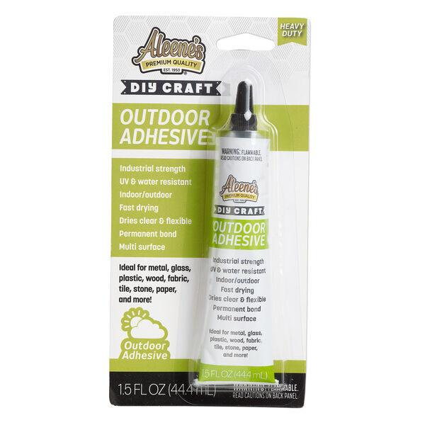 Adhesive 1pkg1 Aleene's&reg; DIY Craft Outdoor Glue, 1.5 fl oz tube. image number 1