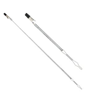 3-in-1 fastener, Comfees™ Hooker™, steel and rubber, black, 6-1/2 inches. Sold individually.