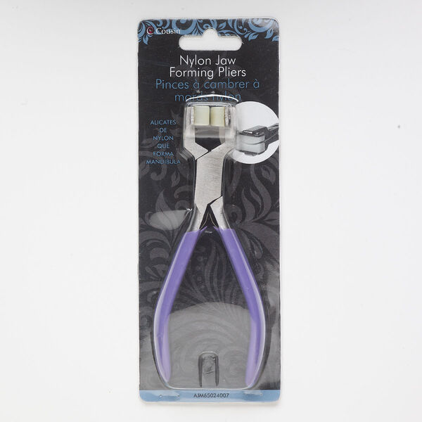 Pliers, forming, nylon / steel / rubber, 6 inches. Sold individually. image number 0