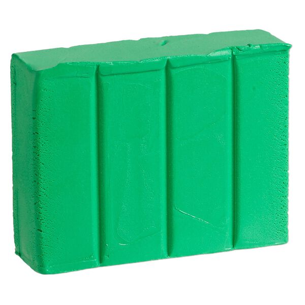 Polymer clay, Sculpey® Soufflé™, shamrock. Sold per 1.7-ounce bar. image number 0