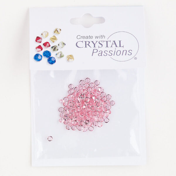 Chaton 144pk light rose, Crystal Passions® round PP21 1088 image number 0