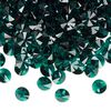Drop 12pk emerald, Crystal Passions® 6mm pendant mini disk 6428 image number 1