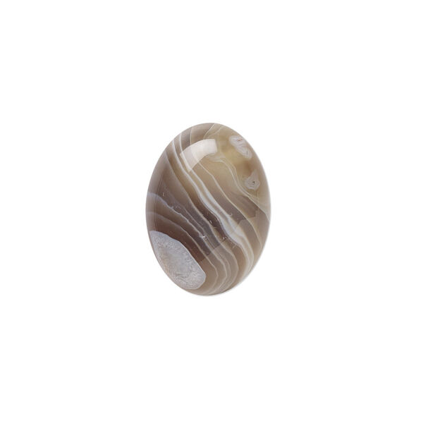 Botswana agate 1pkg1, calibrated oval cab natural B grade, 18x13mm image number 0