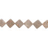 Red-grey marble 1pkg1, flat diamond bead natural, 15 inch 32-34mm image number 1