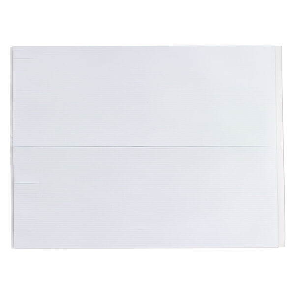 Adhesive strip, Art Edge™, EVA foam, white, 2mm. Sold per 10-inch sheet. image number 1
