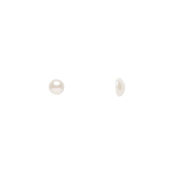 Cabochon 144pk crystal cream pearl, Crystal Passions® 3.8-4mm hotfix SS16 2080/4 image number 0
