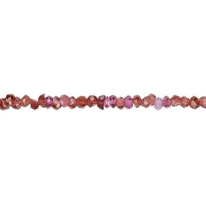 Rhodolite garnet / garnet 1pkg1, hand-cut faceted rondelle bead 13 inch 2x1mm-3x2mm