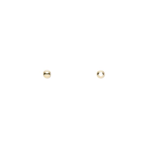 Bead, 14Kt gold, 2.5mm seamless round. Sold individually. image number 0