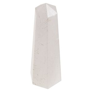 Quartz crystal 1pkg1, hand-cut undrilled 6-sided point tower gift natural 2.5x0.75 to 3x1 inch