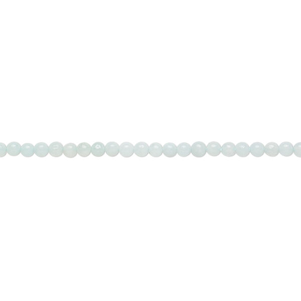 Bead, amazonite (natural), 2mm round, B grade, Mohs hardness 6 to 6-1/2. Sold per 15-1/2" to 16" strand. image number 0