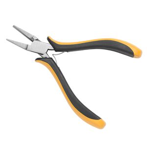 Pliers, OHM, forming convex and flat, carbon steel and rubber, black and yellow, 5-1/5 inches. Sold individually.