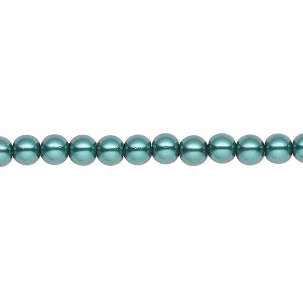 Pearl 2pk green, Celestial Crystal® 4mm round 15.5-16 inch image number 0