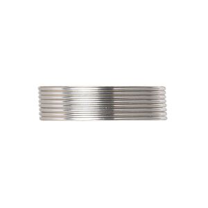 Wire, Argentium® silver, full-hard, round, 20 gauge. Sold per pkg of 5 feet.