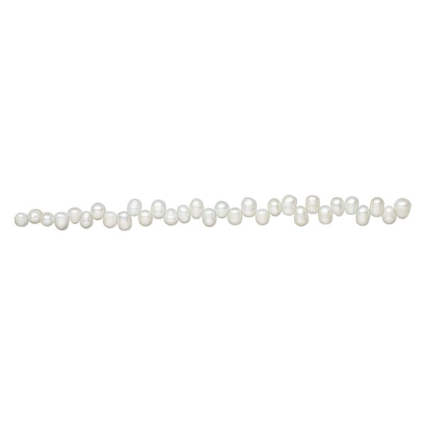 Freshwater pearl 1pkg1, top-drilled rice, 14 inch pale light blue 9x8mm-13x9mm cultured image number 1