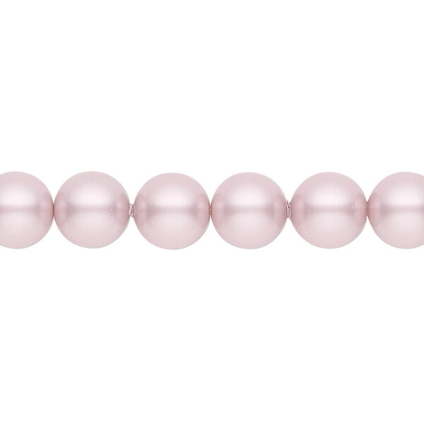 Pearl 250pk powder rose, Swarovski® 8mm round 5810 image number 0