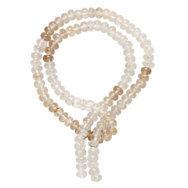 Multi-topaz 1pkg1, hand-cut rondelle bead 14 inch 4x3mm-5x4mm image number 0