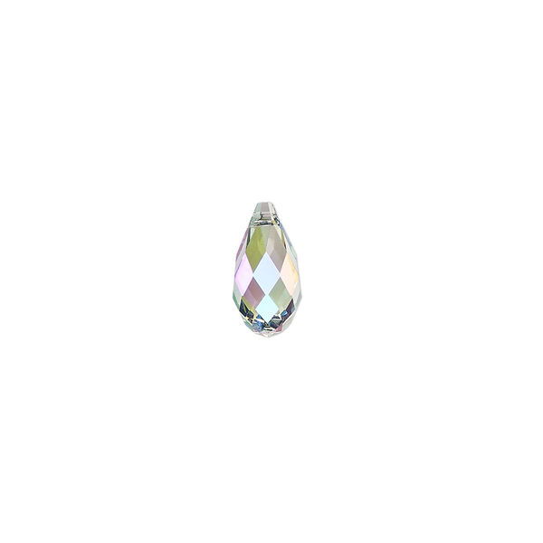 Briolette 2pk crystal paradise shine, Crystal Passions® 11x5.5mm pendant drop 6010 image number 0