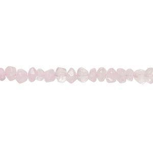 Rose quartz 1pkg1, hand-cut tumbled faceted rondelle bead, 13 inch 3x2mm-4x3mm