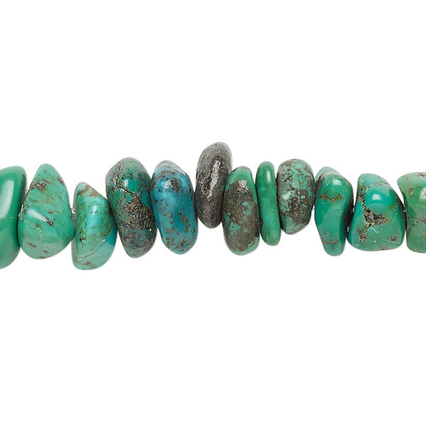 Turquoise 1pkg1, chip bead C grade, 15.5-16 inch large image number 0
