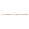 Freshwater pearl 1pkg1, semi-round, 14 inch peach satin 10-11mm cultured image number 1