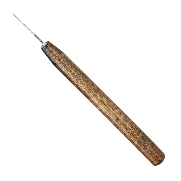 Pearl reamer, wood and stainless steel, extra fine, 5 inches. Sold individually. image number 0