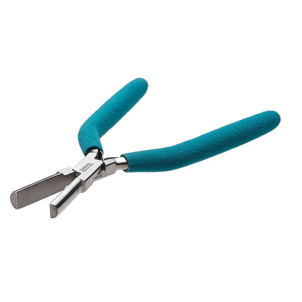 Pliers, Wubbers&reg; Designer Mandrel, pkg/1, medium half-round mandrel, steel and rubber, 7 inches. image number 1