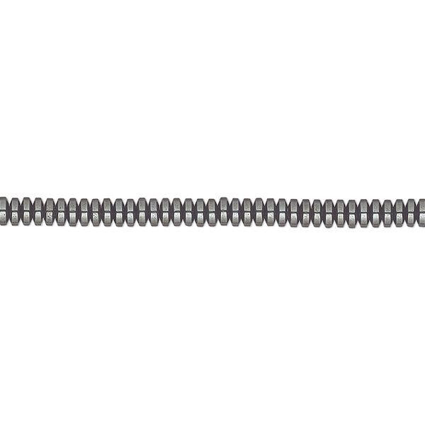 Hemalyke™ 1pkg1, rondelle bead 15.5-16 inch 3x1mm image number 0