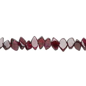 Rhodolite garnet 1pkg1, hand-cut marquise bead 13 inch 6x3mm-9x5mm