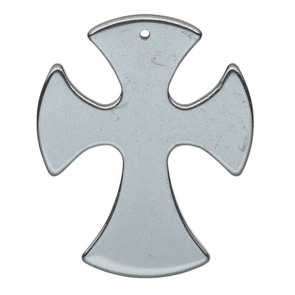 Focal, Hemalyke™ (man-made), 39x32mm cross. Sold individually. image number 0